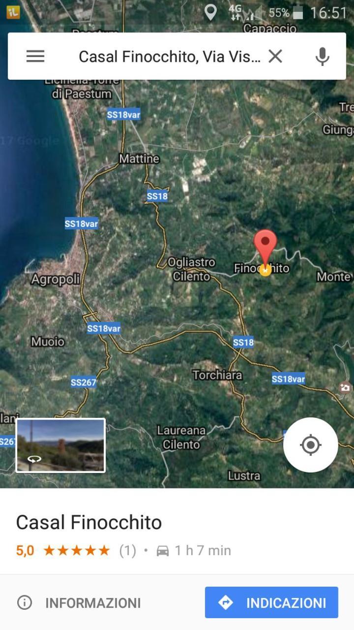 Villa Casal Finocchito Ogliastro Cilento Exterior foto